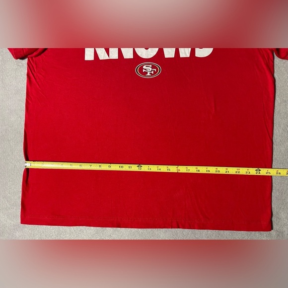 Nike NFL 49ers “Willis Knows” T-Shirt Red Men’s 2XL Patrick Willis Cotton Tee - Picture 3 of 6